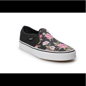 VANS Asher Women’s Floral Skate Shoes